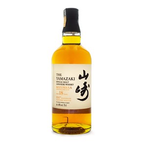 The Yamazaki 18 Anos Mizunara Oak Single Malt Japanese Whisky 700ml