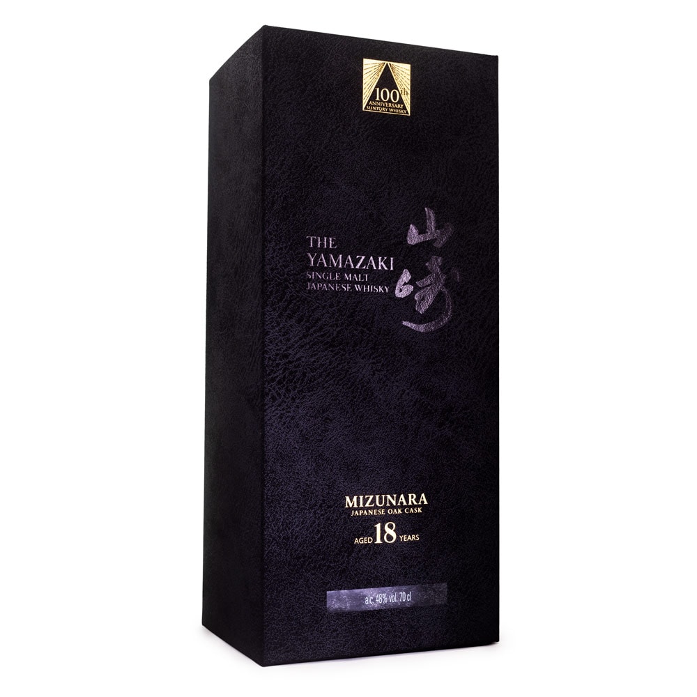 The Yamazaki 18 Anos Mizunara Oak Single Malt Japanese Whisky
