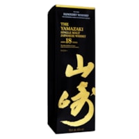 The Yamazaki 18 Anos Single Malt Japanese Whisky 700ml