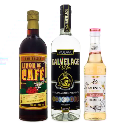 Vanilla Espresso Martini Cocktail Combo - Vodka...