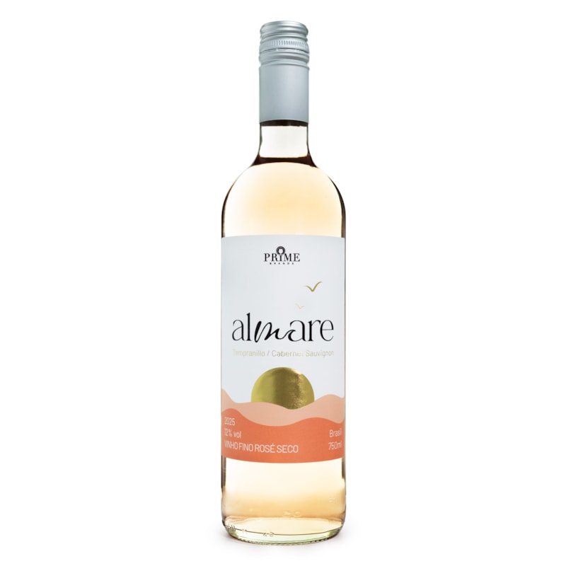 Vinho Al Mare Rosé Tempranillo & Cabernet Sauvignon 750ml