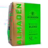 Vinho Almadén White Blend Chenin Blanc & Muscat Bag in Box 5L