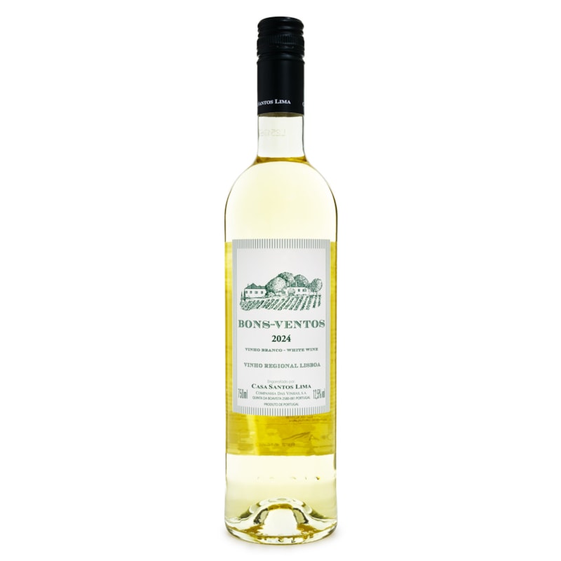 Vinho Bons-Ventos Branco Regional Lisboa 750ml