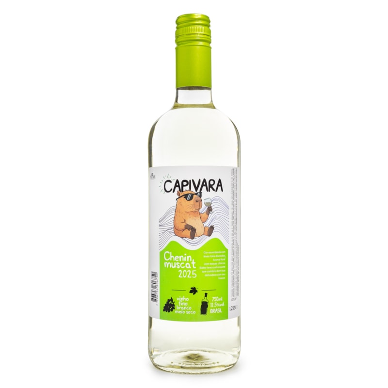 Vinho Capivara Chenin Blanc & Muscat 750ml