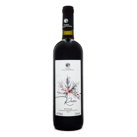 Vinho Colle Petrito Rosso - Puglia IGP 750ml - Espaço Prime Bebidas