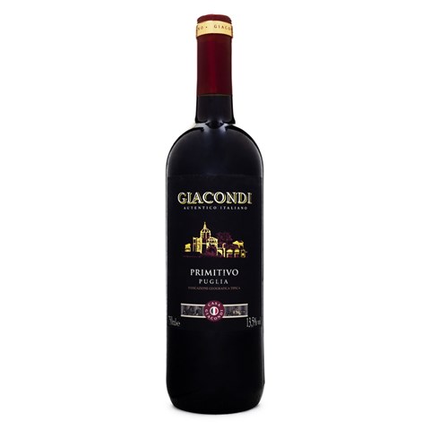 Vinho Giacondi Primitivo Puglia IGT 750ml