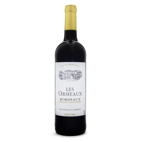 Vinho Les Ormeaux Bordeaux AOP 750ml