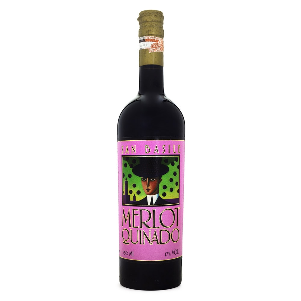 Vinho Merlot Quinado San Basile 750ml - Espaço Prime Bebidas