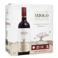 Vinho Miolo Seleção Cabernet Sauvignon & Merlot Bag in Box 3L