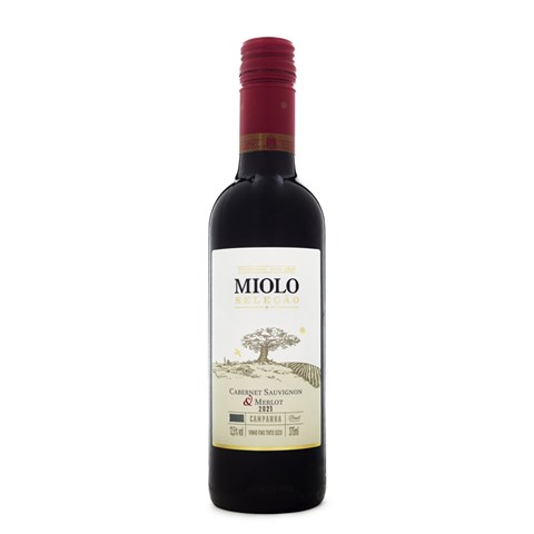 Vinho Miolo Seleção Cabernet Sauvignon & Merlot - Meia Garrafa 375ml