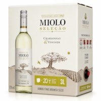 Vinho Miolo Seleção Chardonnay & Viognier Bag in Box 3L