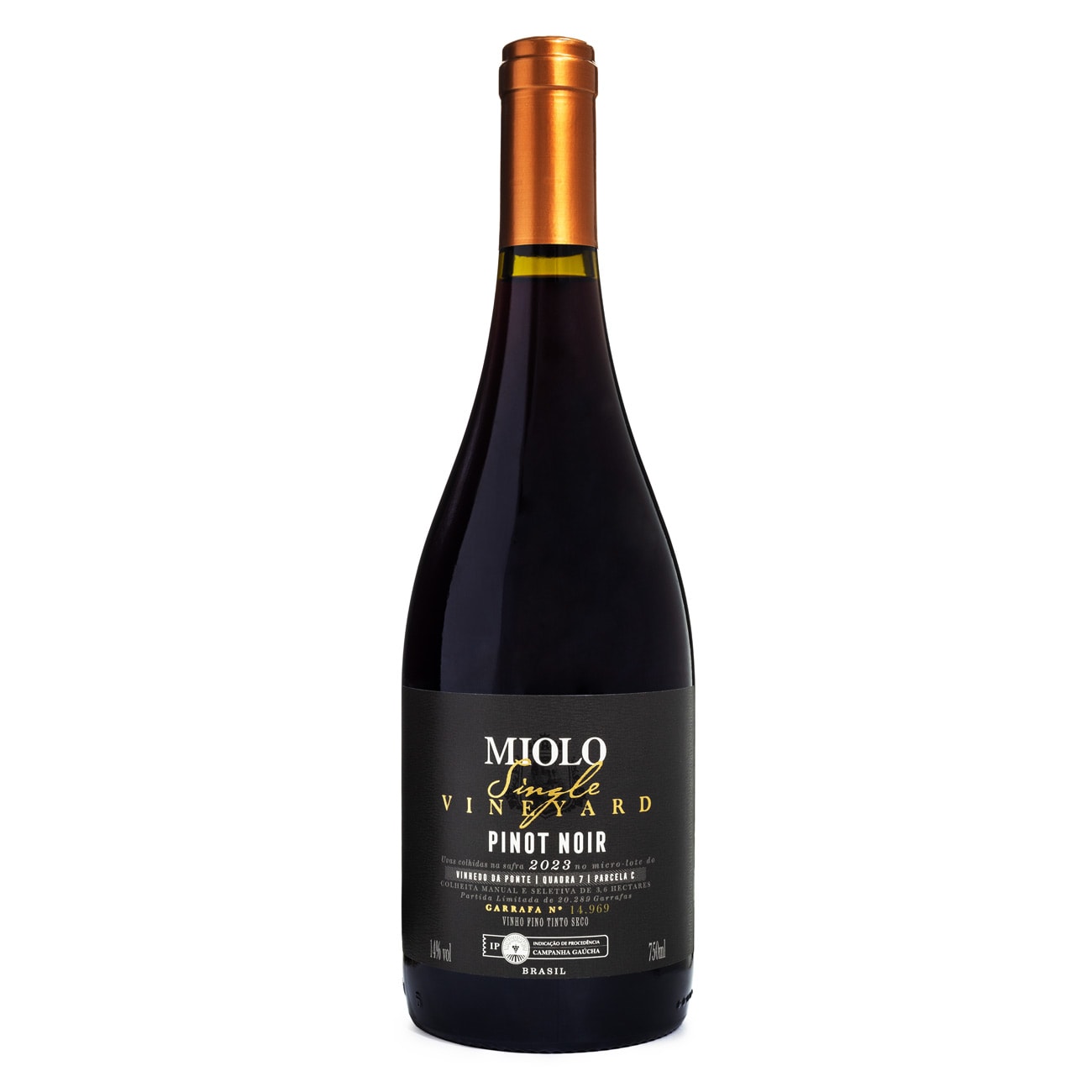Vinho Miolo Single Vineyard Pinot Noir 750ml - Espaço Prime Bebidas