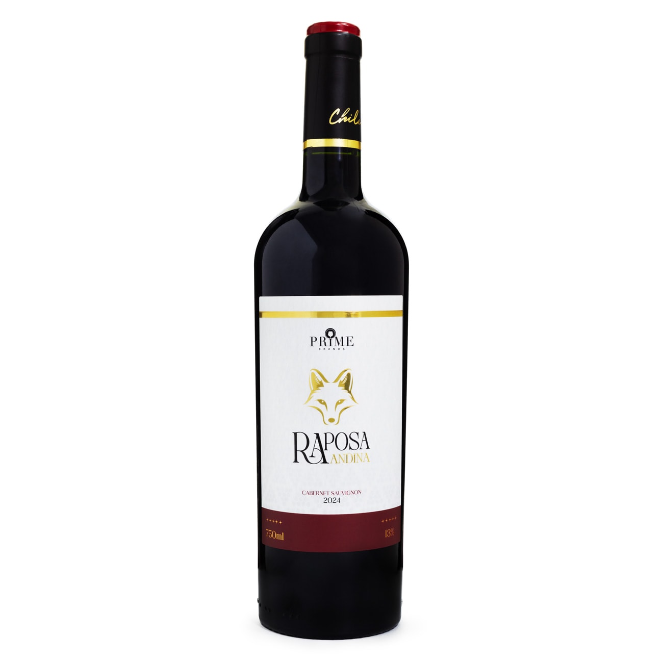 Vinho Raposa Andina Cabernet Sauvignon 750ml - Espaço Prime Bebidas