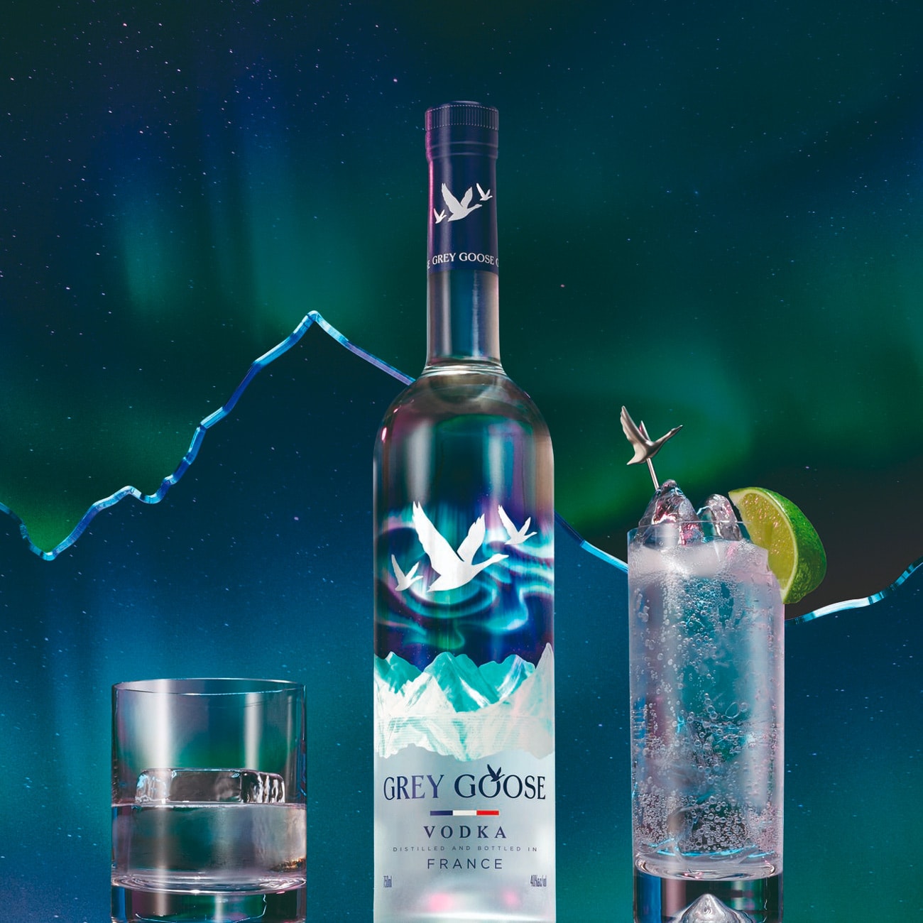 Vodka Grey Goose Night Vision Luminous 1,75L - Espaço Prime Bebidas