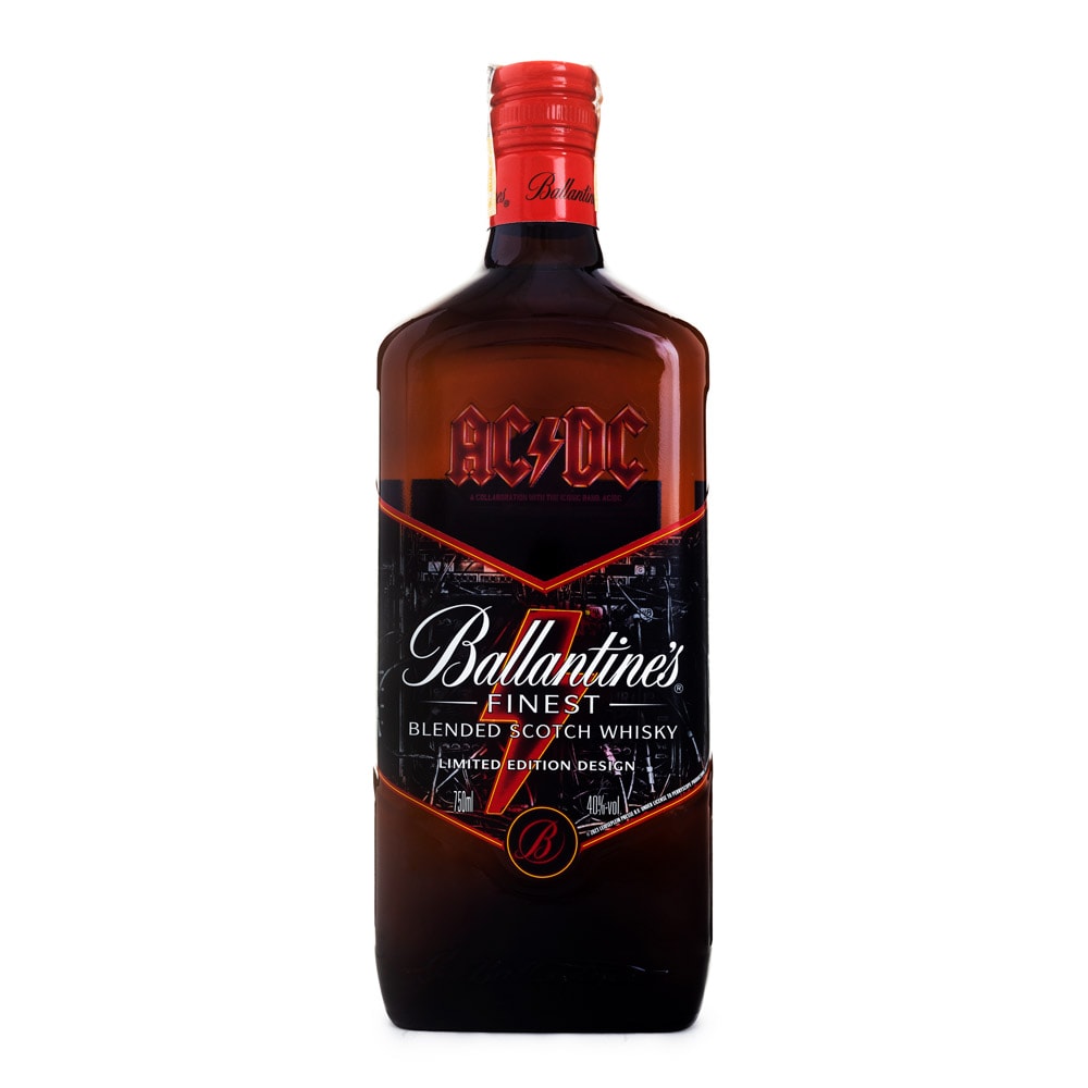 Whisky Ballantine's Finest AC/DC Edição Limitada 750ml - Espaço
