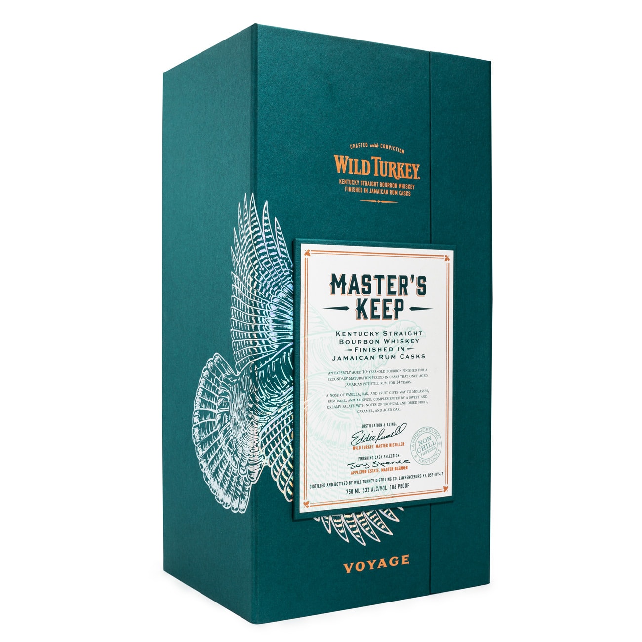 ウイスキー Wild Turkey MASTER'S KEEP 750ml Wild Turkey Master's Keep Voyage Bourbon Whiskey 750ml
