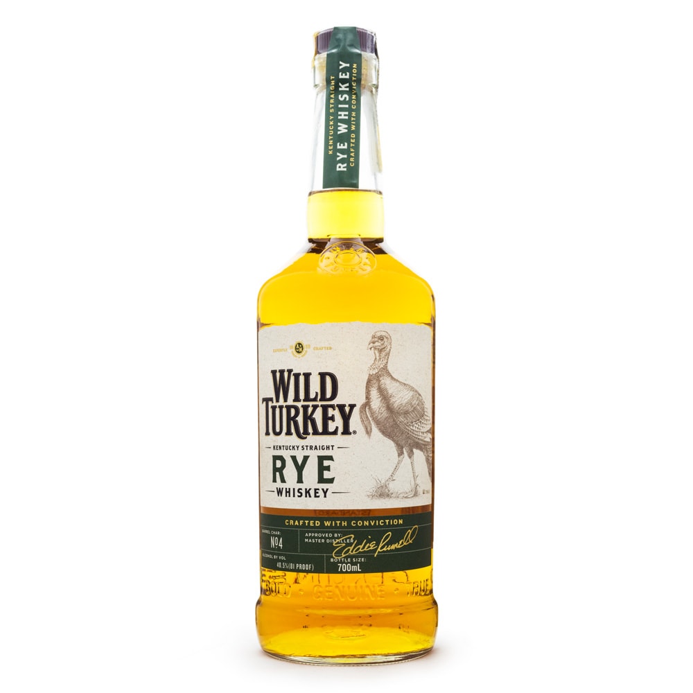 Wild Turkey Rye Whiskey 700ml - Espaço Prime Bebidas