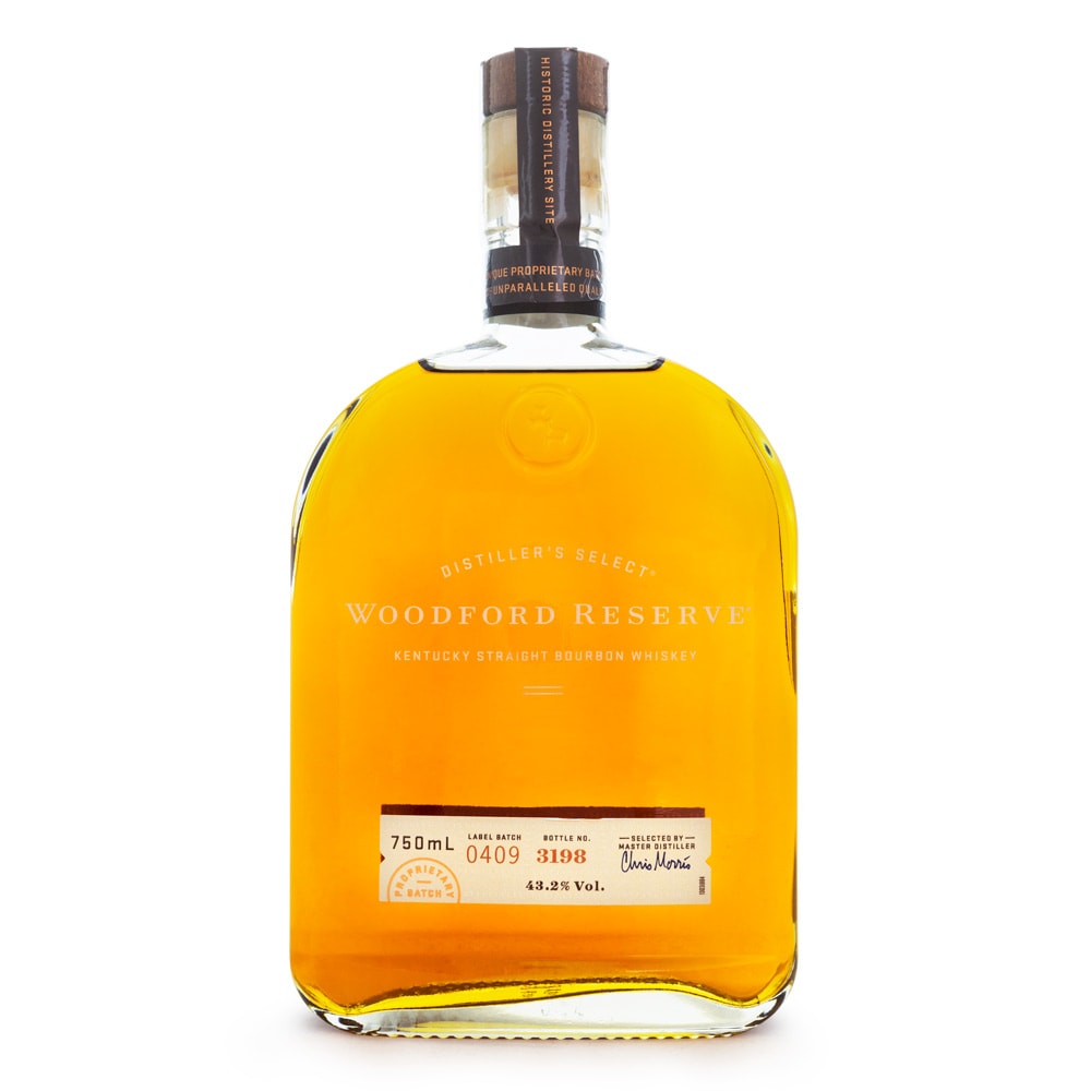 Woodford Reserve Bourbon Whiskey 750ml - Espaço Prime Bebidas