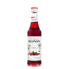 Xarope Monin Cranberry Garrafa 330ml