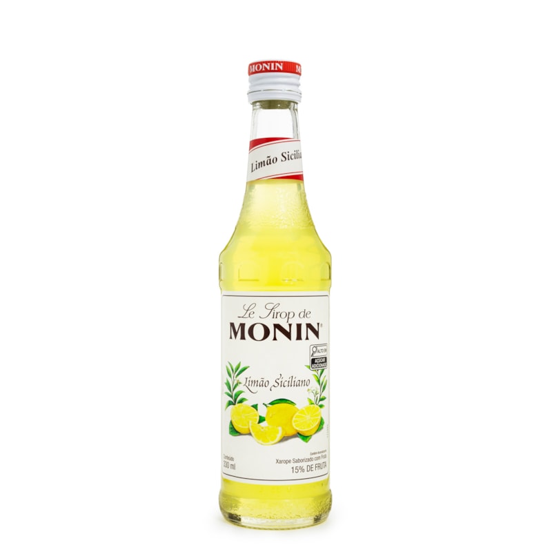 Xarope Monin Limão Siciliano Garrafa 330ml