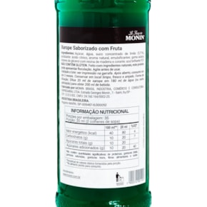 Xarope Monin Limonada Aqua Blue 700ml